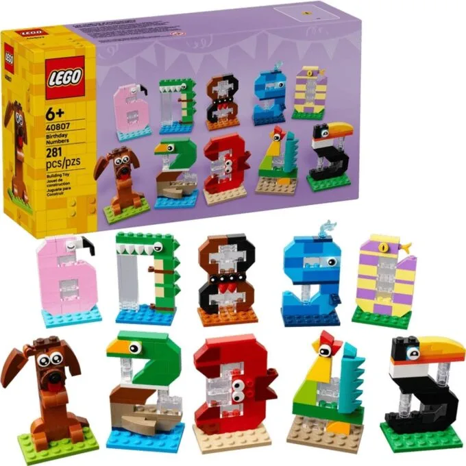 LEGO Seasons And Occasions 40807 Birthday numbers — image 1