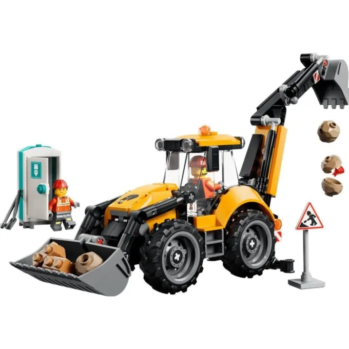 LEGO City Great Vehicles 60480 Żółta koparko-ładowarka — image 2