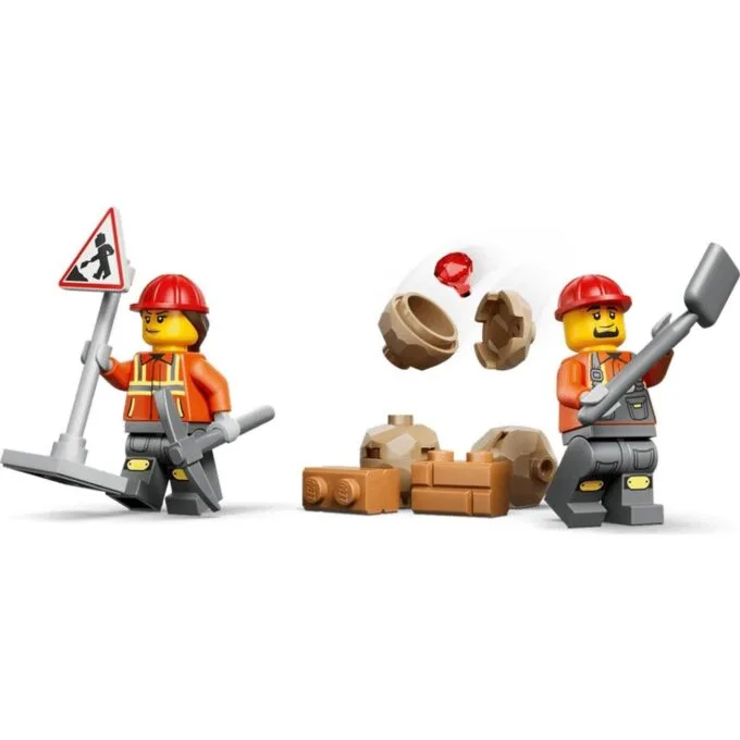 LEGO City Great Vehicles 60480 Żółta koparko-ładowarka — image 4