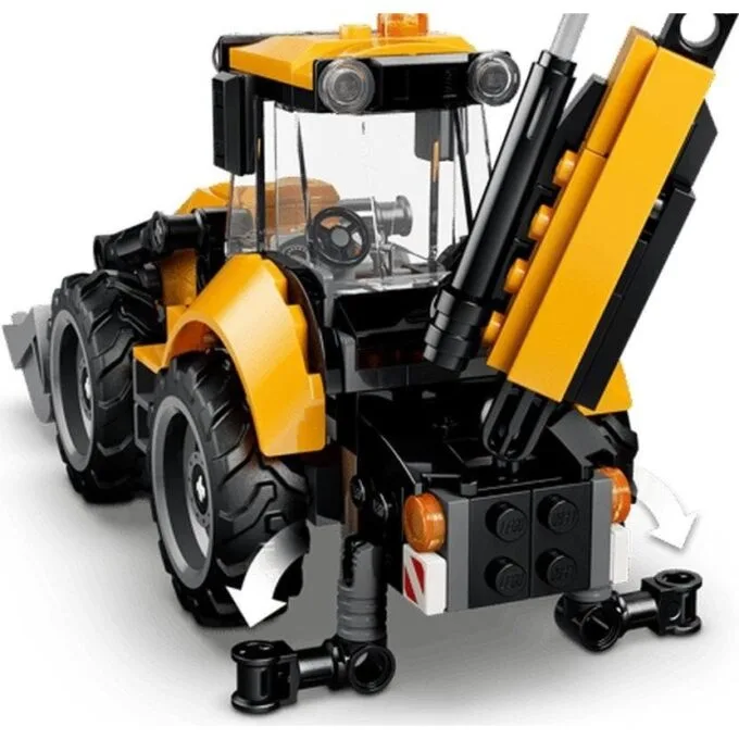 LEGO City Great Vehicles 60480 Żółta koparko-ładowarka — image 7