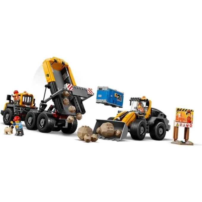 LEGO City Big Vehicles 60494 Wywrotka i ładowarka czołowa — image 4