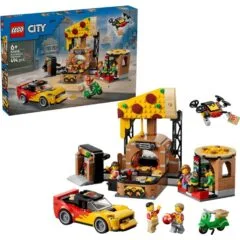 LEGO My City 60496 Dostawa pizzy z pojazdami