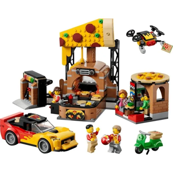 LEGO My City 60496 Dostawa pizzy z pojazdami — image 2
