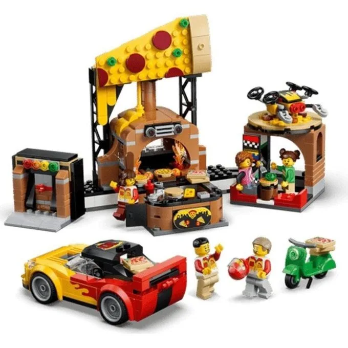 LEGO My City 60496 Dostawa pizzy z pojazdami — image 4