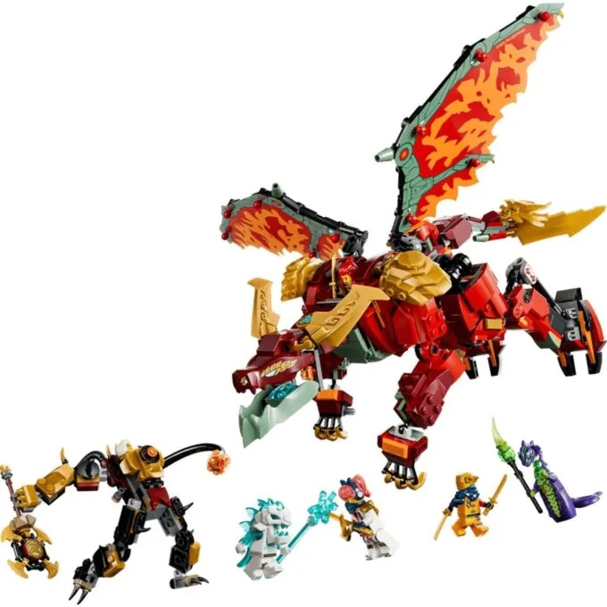 LEGO Ninjago 71868 Transformujący smoczy mech Wyldfyre — image 2