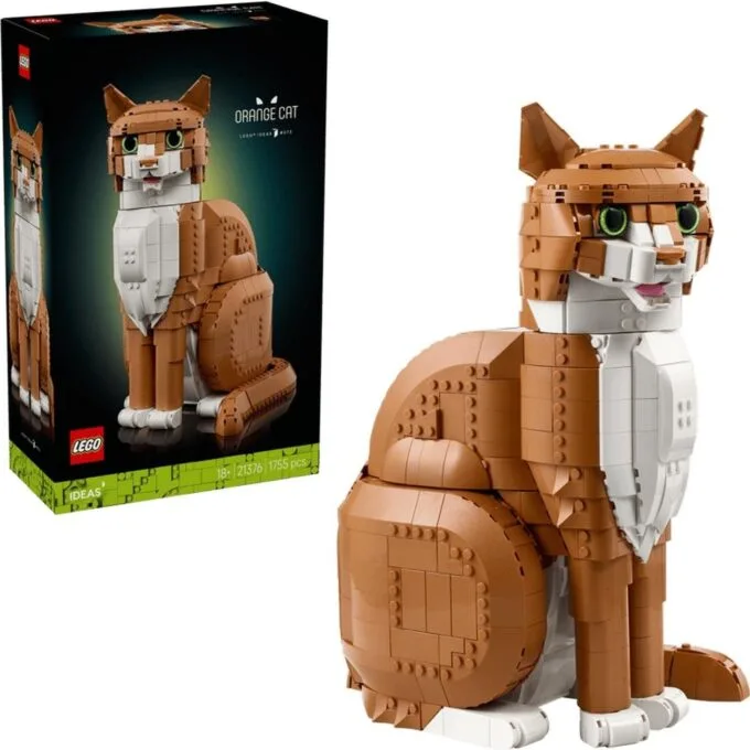 LEGO Ideas 21376 Red cat — image 1