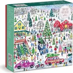 Galison Michael Storrings – Christmas Tree Farm 1000el.