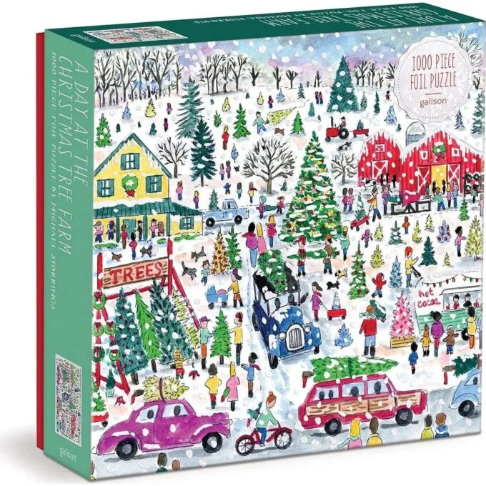 Galison Michael Storrings – Christmas Tree Farm 1000el. — image 1