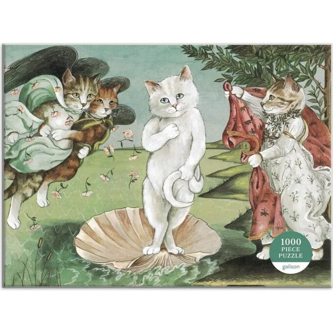Galison Meowsterpiece of Western Art Birth of Venus 1000el. — image 2
