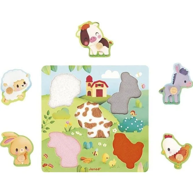 Janod Sensory Farm Wooden 7el. — image 2