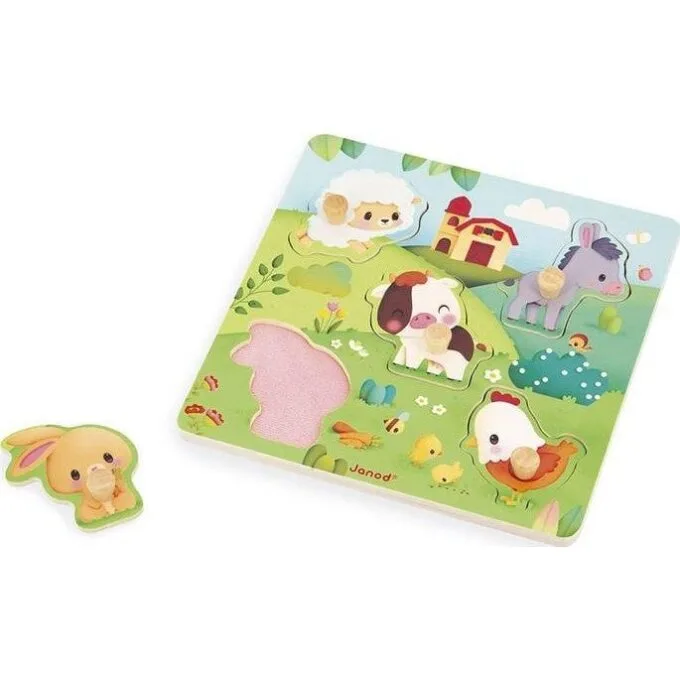 Janod Sensory Farm Wooden 7el. — image 3