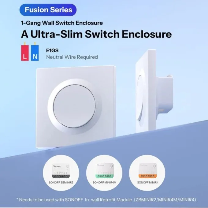 Sonoff WiFi Smart Switch Enclosure(miniR4,miniR4M,ZBminiR2) — image 2