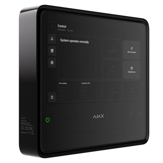 Ajax EN54 Fire Detection Hub Black — image 1