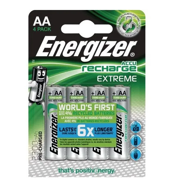 Energizer Batteries Rechargeable AA 2300 mAh (4pcs) Extreme — image 1
