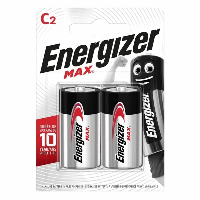 Energizer Batteries Alkaline C (2pcs) Alkaline MAX — image 1