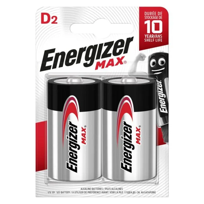 Energizer Batteries Alkaline D (2pcs) Alkaline MAX — image 1