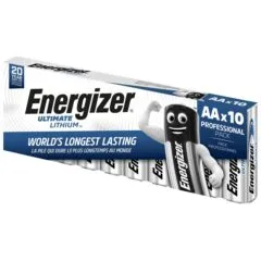 Energizer Batteries Lithium AA (10pcs) Ultimate Lithium