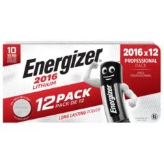 Energizer Batteries Lithium CR2016 (12pcs)