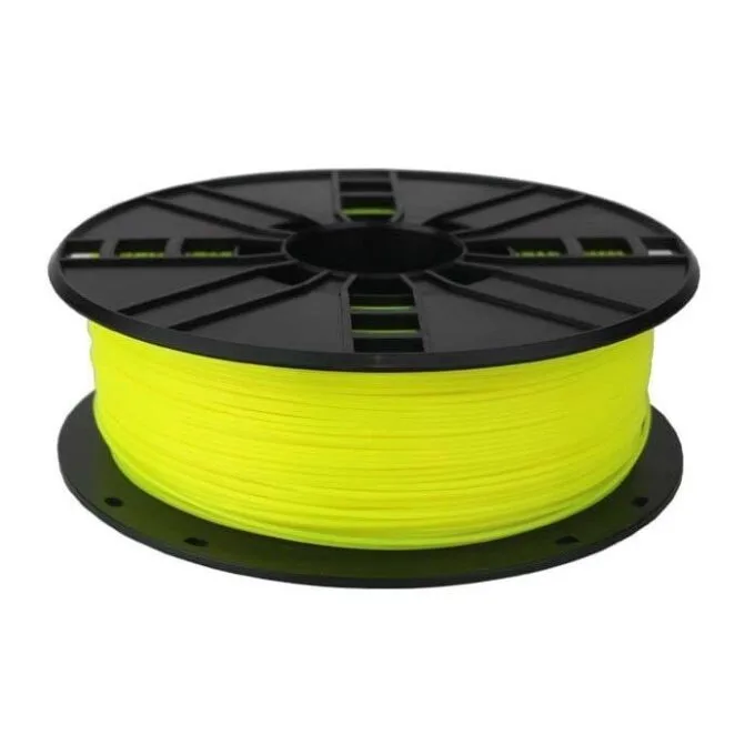 3D PLA/1.75mm/yellow fluorescent printer — image 1