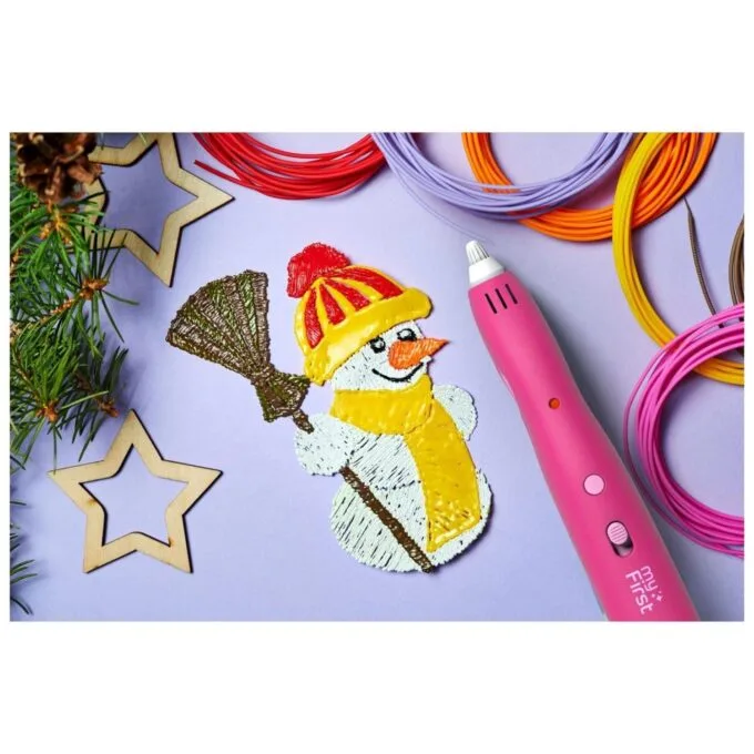 myFirst 3dPen Make pen 3D + 9 colored PCL cartridges red — image 4