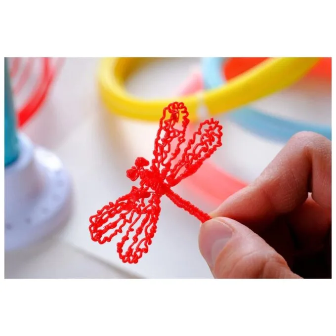 myFirst 3dPen Make pen 3D + 9 colored PCL cartridges red — image 5