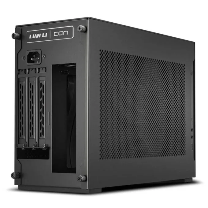 Lian Li A4-H2O PCIe 5 Black - Mini-ITX PC Gaming Case - GPU Clearance 322 mm - Aluminum - SFX PSU — image 4