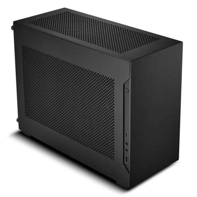 Lian Li A4-H2O PCIe 5 Black - Mini-ITX PC Gaming Case - GPU Clearance 322 mm - Aluminum - SFX PSU — image 2