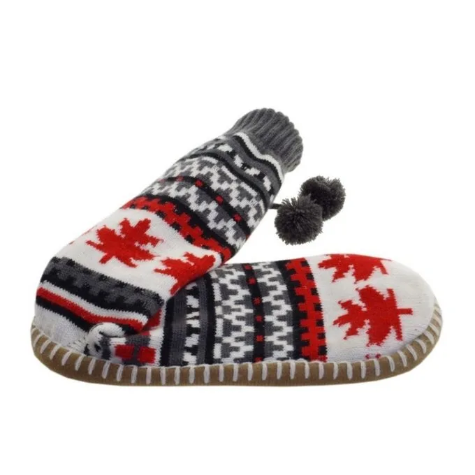 Glovia Warmed slippers with socks, 36-43, multicolored — image 7