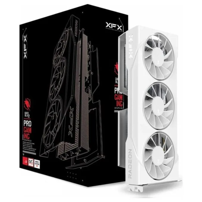 XFX Radeon RX 9060 XT Swift White Triple Fan 16GB OC — image 1