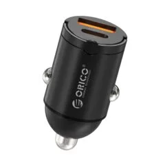 Orico Car Charger, USB-C 30W, USB-A 30W