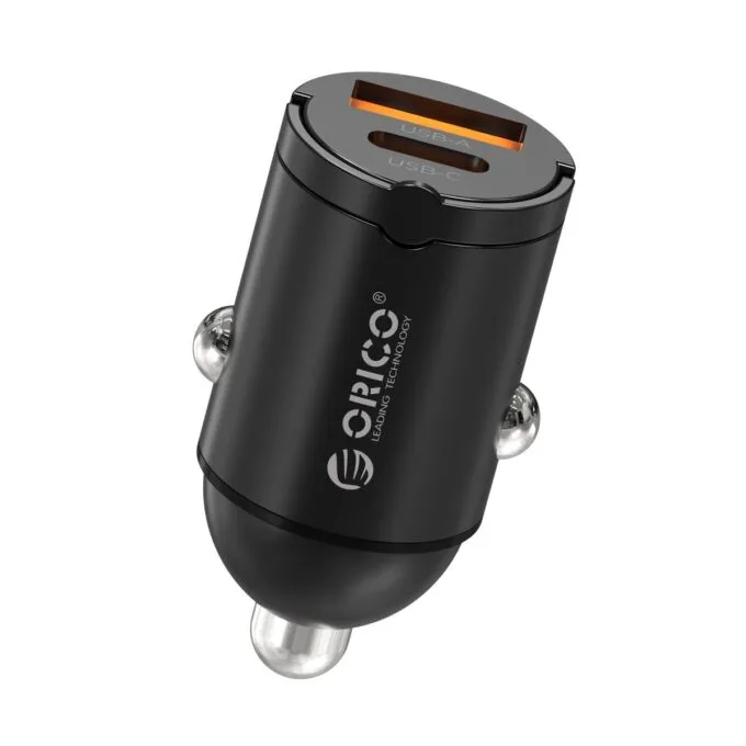 Orico Car Charger, USB-C 30W, USB-A 30W — image 1