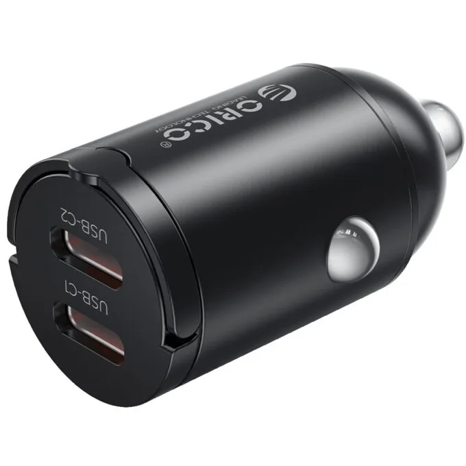 Orico Car Charger, 2 × USB-C, 30W — image 1