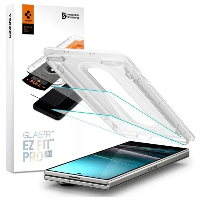 Spigen Glas.TR “EZ FIT Pro” HD for Samsung Galaxy Z Fold 7 transparent - 2 pcs. — image 1