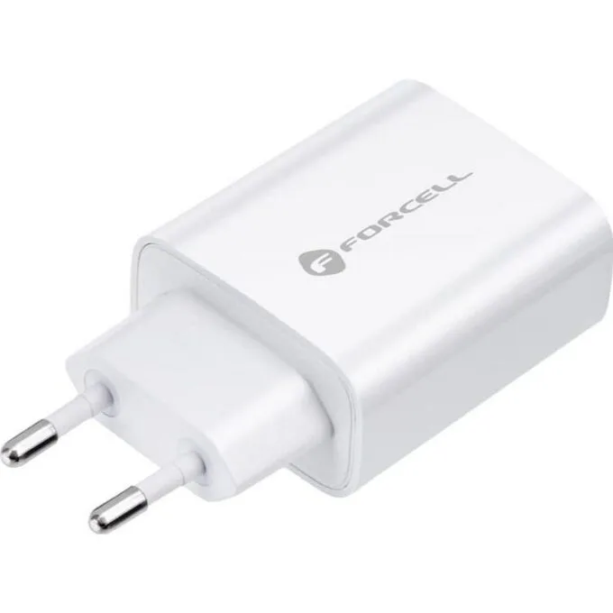 FORCELL F-ENERGY TFK-TC-20WPD Typ C + kabel Typ C do Lightning PD QC4.0 3A 20W biała — image 3