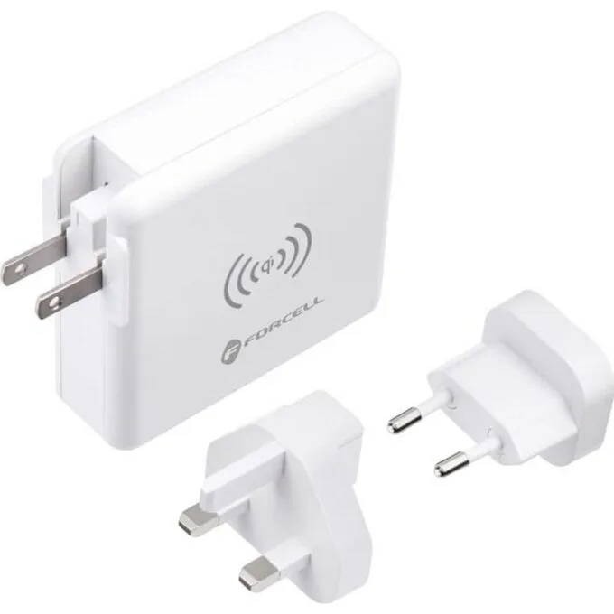 FORCELL F-ENERGY 4w1 15W ze złączami USB/USB typ C, power bankiem 8000mAh i ładowaniem bezprzewodowym — image 3