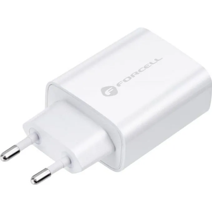 FORCELL F-ENERGY TFK-TC-25WPD Typ C + kabel Typ C do Typ C PD Q.C 3A 25W biała — image 3