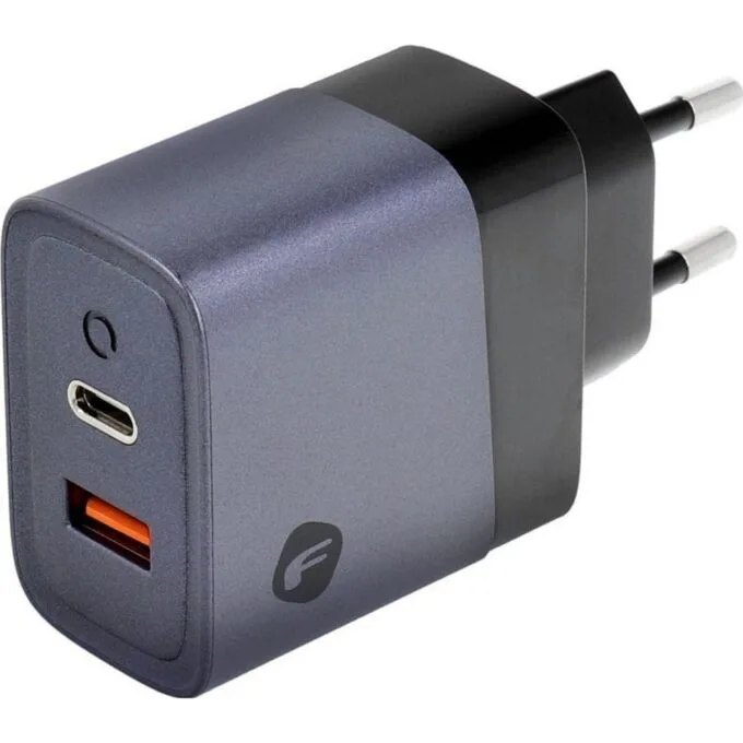 FORCEL F-ENERGY GAN VT-39 network charger Type C + USB A PD QC4.0 4A 45W grey — image 1