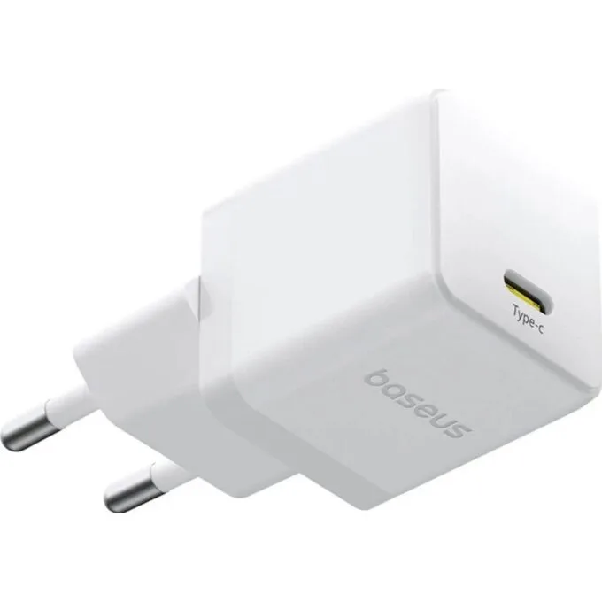 Baseus Palm 1C 20W (with Baseus Mini White USB-C 60W (20V/3A) 1m cable) - white — image 3