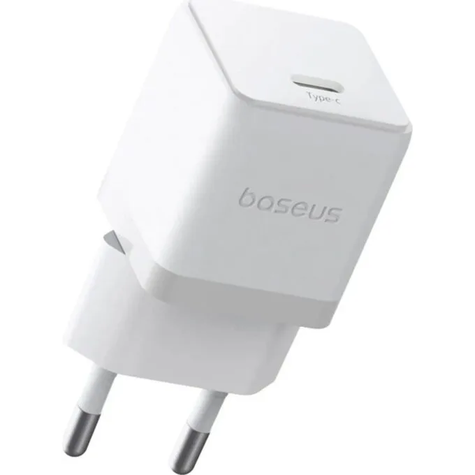 Baseus Palm 1C 20W (with Baseus Mini White USB-C 60W (20V/3A) 1m cable) - white — image 5