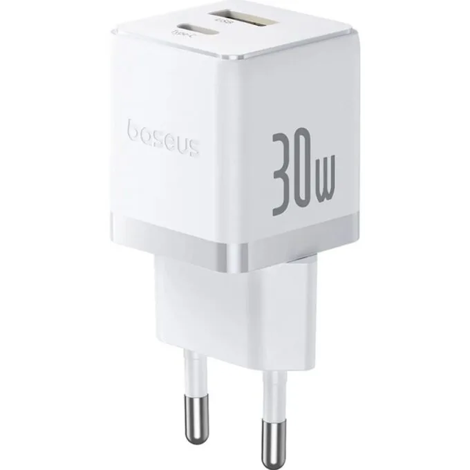 Baseus Palm 30W USB-C USB-A - biała — image 1