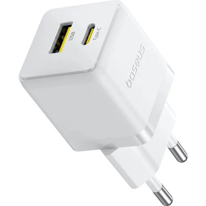 Baseus Palm 30W USB-C USB-A - biała — image 2