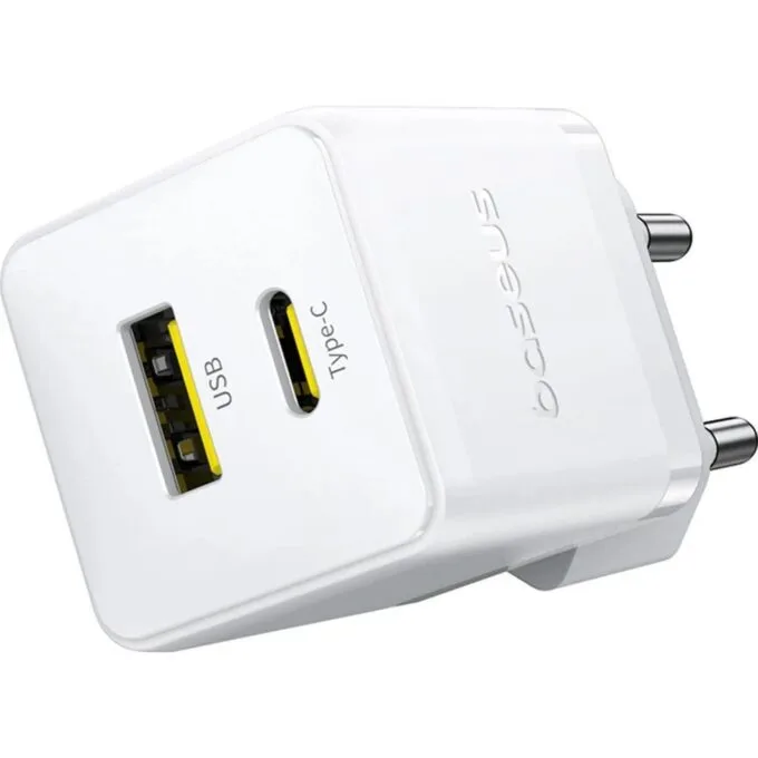 Baseus Palm 30W USB-C USB-A - biała — image 4