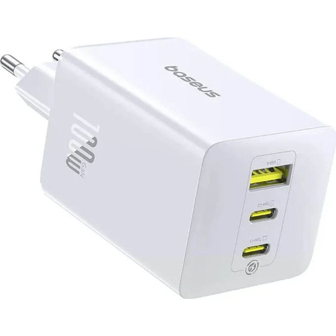 Baseus EnerFill FE11 2 x USB-C / USB-A 100W - biała — image 3