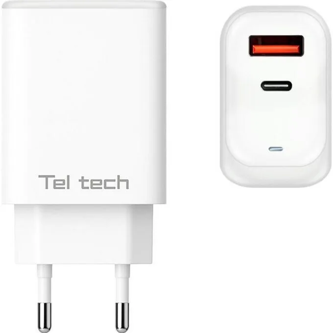 Teltech network charger GAN USB / Type-C 65W whiteTCH-05 — image 2