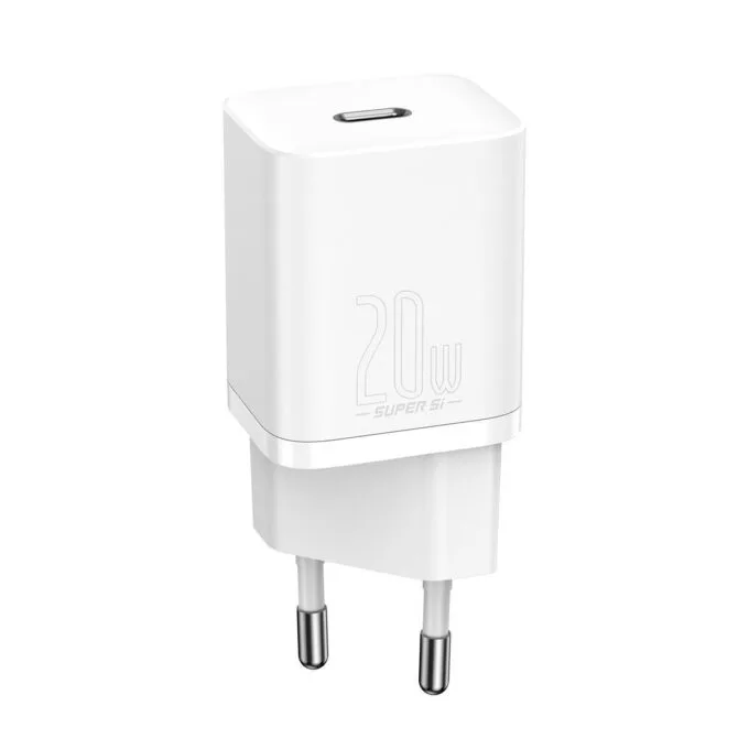 Baseus Super Si Quick Charger 1C 20W (white) — image 1