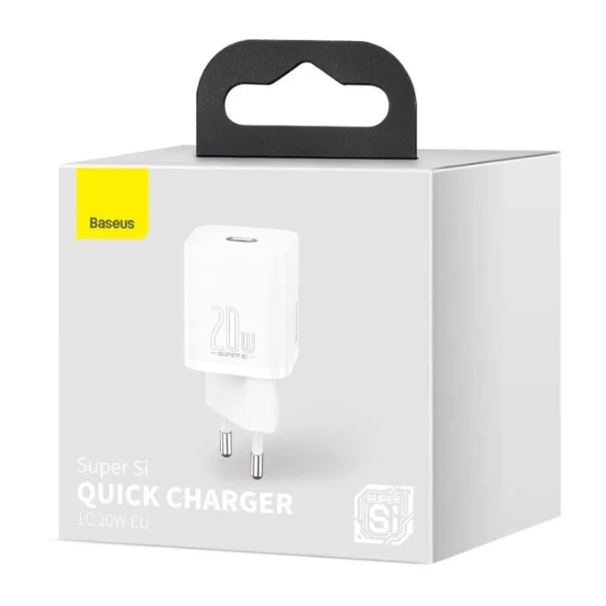 Baseus Super Si Quick Charger 1C 20W (white) — image 10