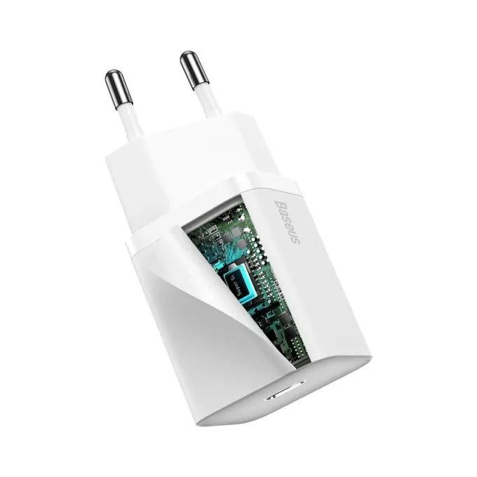 Baseus Super Si Quick Charger 1C 20W (white) — image 4