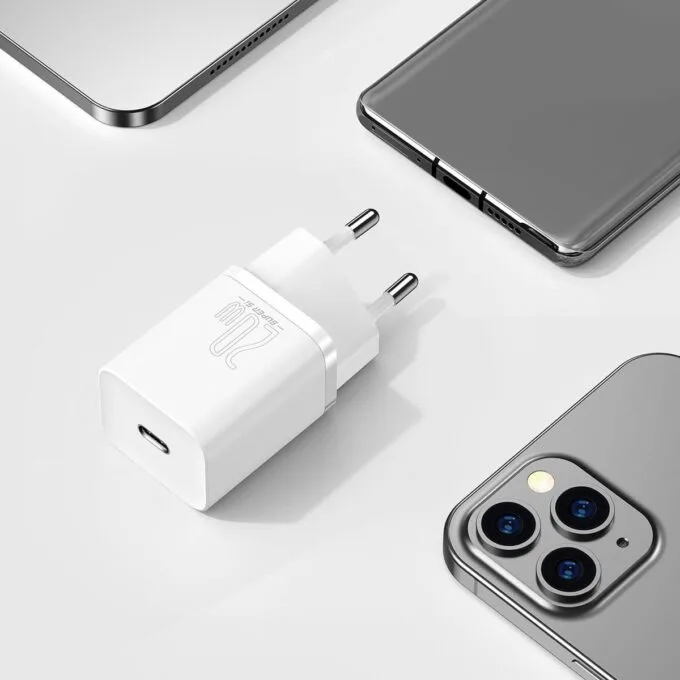 Baseus Super Si Quick Charger 1C 20W (white) — image 8