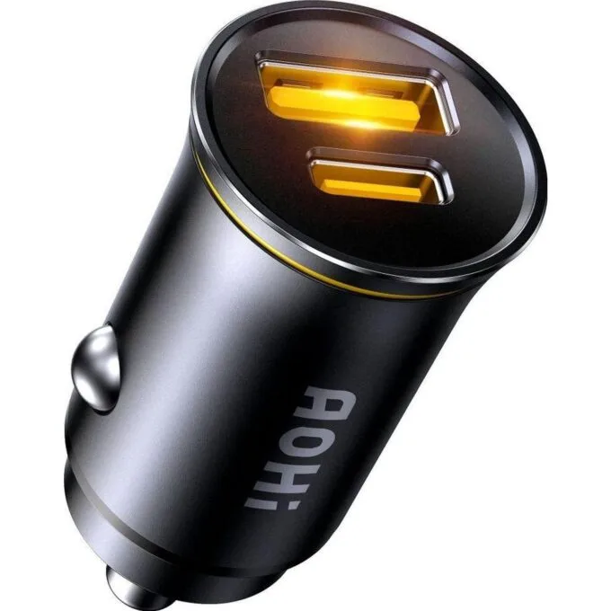 AOHI Superauto PD 65W 1x USB-C, 1x USB-A — image 1