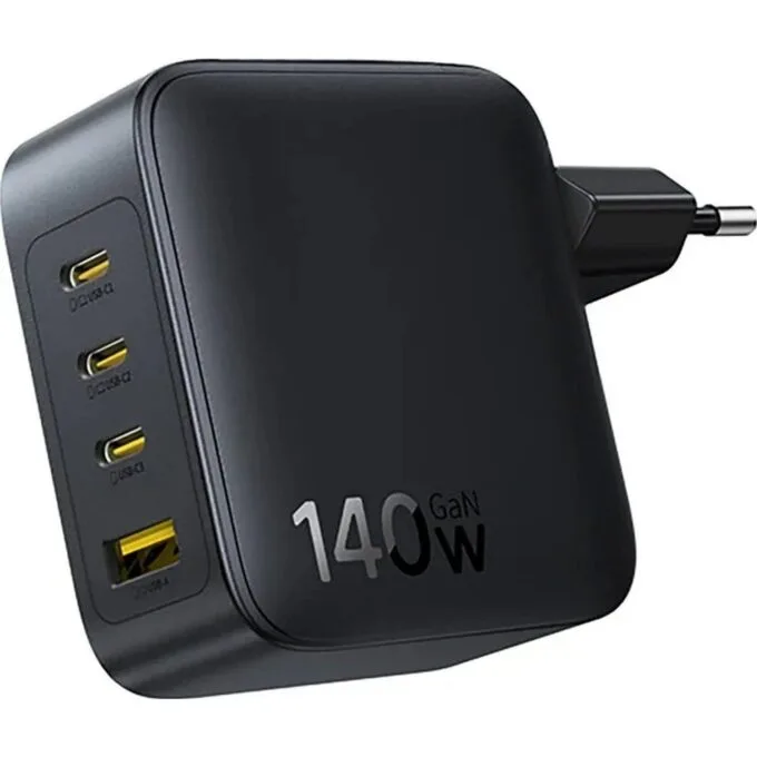 Baseus EnerFill FH11 Gan 140W 3xUSB-C + 1xUSB-A - Black — image 2